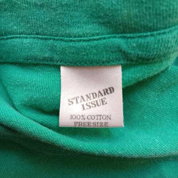 Large Vintage T-shirt Single Stitch London Big Ben Double-Decker Bus Turquoise - Picture 7 of 8